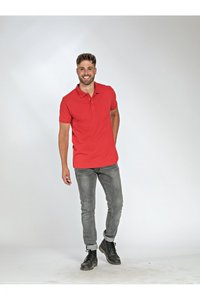 Poloshirt  katoen/polyester tot 6XL Lemon