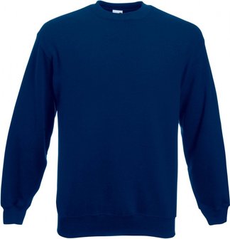 Sweater katoen/polyester Fruit-loom