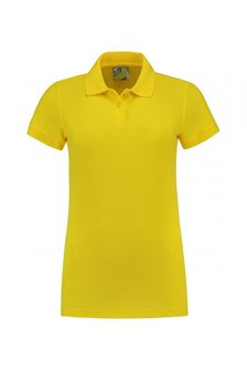 Dames poloshirt katoen/polyester Lemon