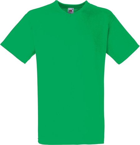 T-shirt v-hals katoen Fruit-loom 2 pack