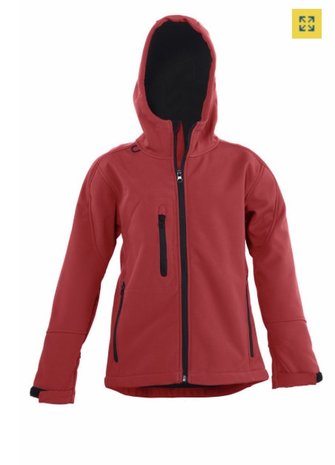 Softshell met capuchon 