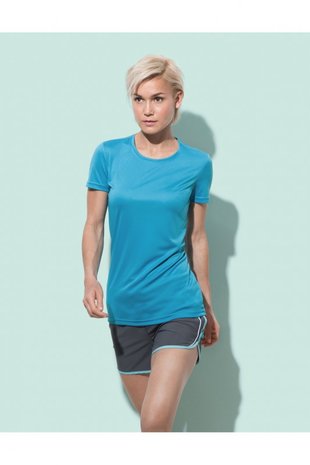 Sport t-shirt ronde hals polyester active dry Stedman