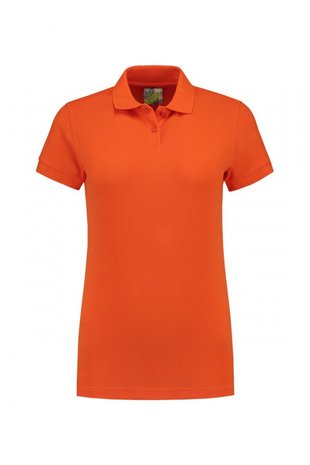 Dames poloshirt katoen/polyester Lemon